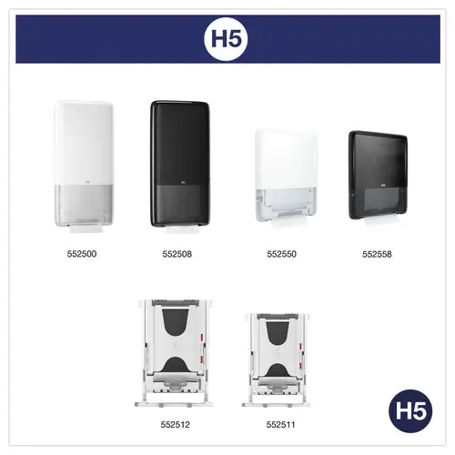 12 Essuie-mains continus H5 - Blanc - TORK photo du produit