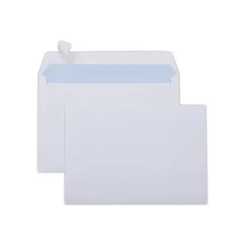 Enveloppes commerciales blanches sans fenêtre - 162 x 229 mm - 90g -  FIDUCIAL OFFICE SOLUTIONS