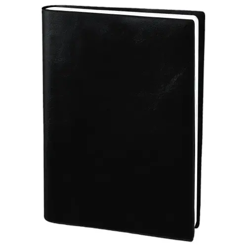 Agenda semainier Classique - 21x27 cm - Noir - Août à juillet photo du produit
