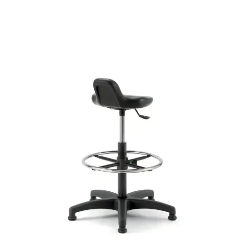 Tabouret technique – Assise réglable en hauteur – Monté photo du produit