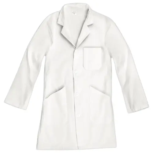 Blouse blanche 100 % coton - 3 poches - Taille XL - Wonday photo du produit
