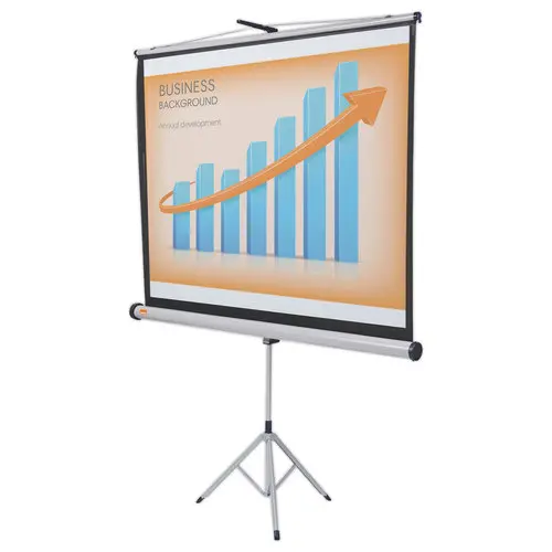 Ecran de projection avec trépied - 150 x 100 cm - NOBO photo du produit