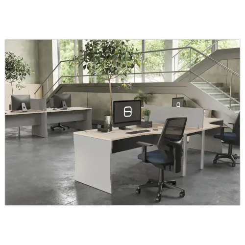 Bureau BUDAPEST 120 x 80 blanc photo du produit