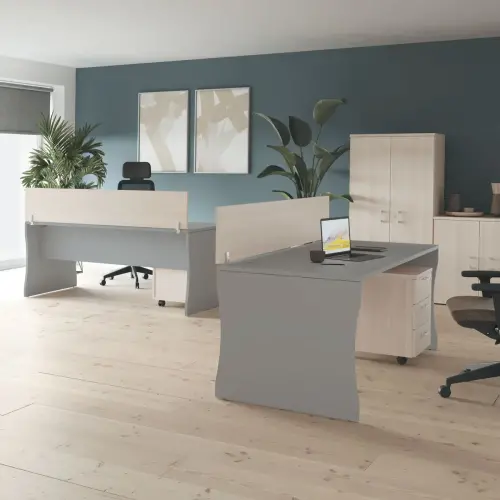 Bureau BUDAPEST 120 x 80 noyer photo du produit