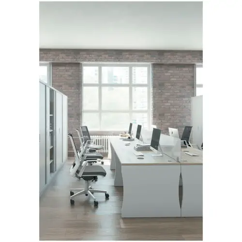 Bureau BUDAPEST 140 x 80 blanc photo du produit