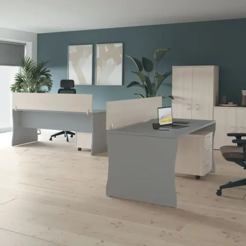 Bureau BUDAPEST 140 x 80 blanc photo du produit