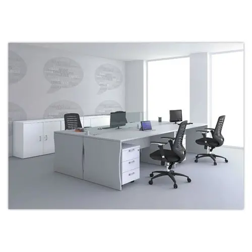 Bureau BUDAPEST 140 x 80 gris photo du produit
