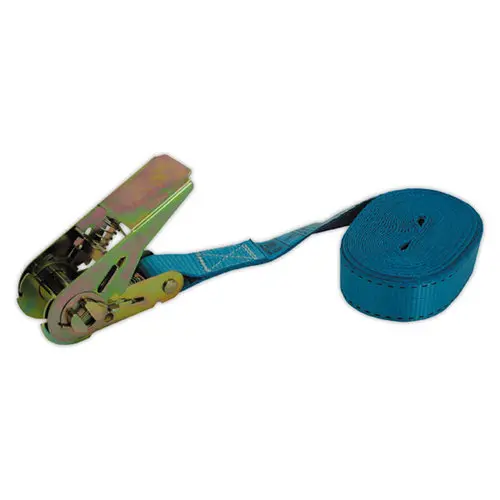 Sangle &agrave; cliquet, longueur 5 m, largeur 2,5 cm photo du produit