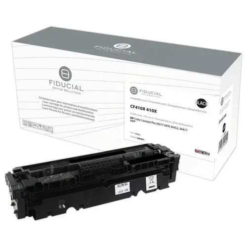 Toner remanufactur&eacute; &eacute;q. HP CF410X - Haute capacit&eacute; - Noir photo du produit