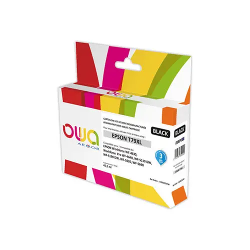 Cartouche éq. EPSON T79XL - Haute capacité - Noir - OWA photo du produit