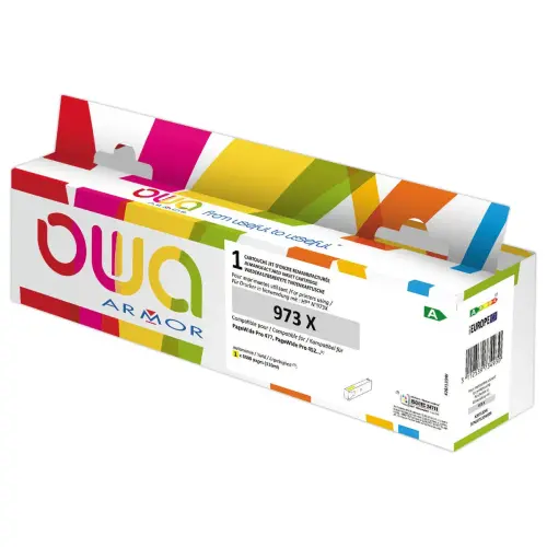 Cartouche &eacute;q. HP 973X - Jaune - OWA photo du produit
