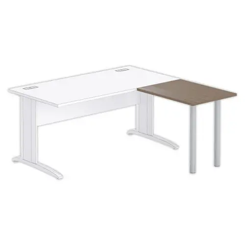 Retour BUENOS AIRES ET BUDAPEST 80 x 60 noyer - pieds alu photo du produit