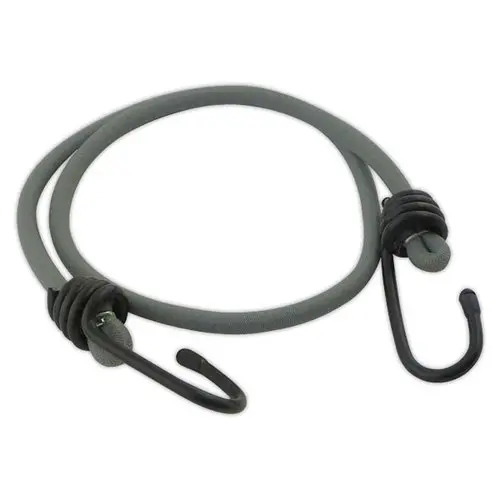 2 Sandows élastiques avec crochets noir et gris photo du produit