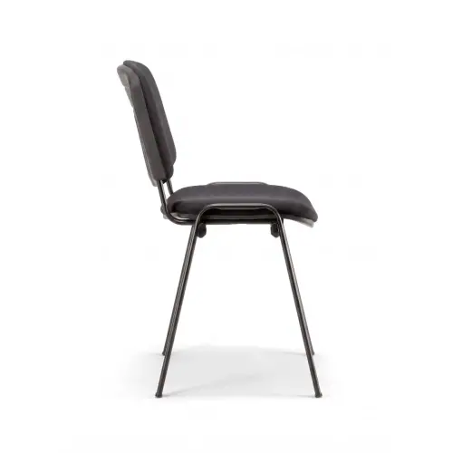 Chaise d'accueil visiteur Iso - Noir photo du produit