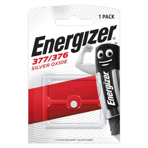 Pile oxyde d'argent 377/376 - 1,55V - ENERGIZER photo du produit