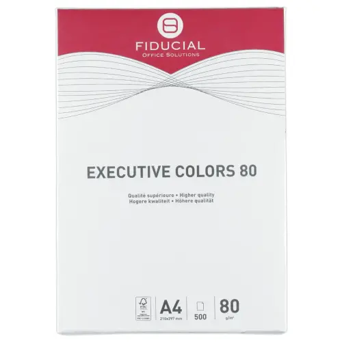 Papier couleur A4 80 Gr rouge - Talos