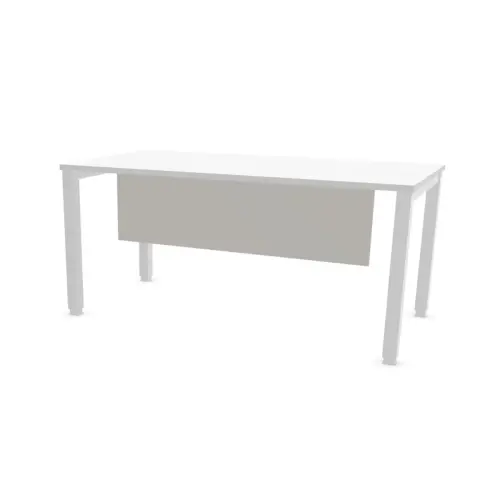 Voile de fond m&eacute;lamin&eacute; L 160 aluminium photo du produit