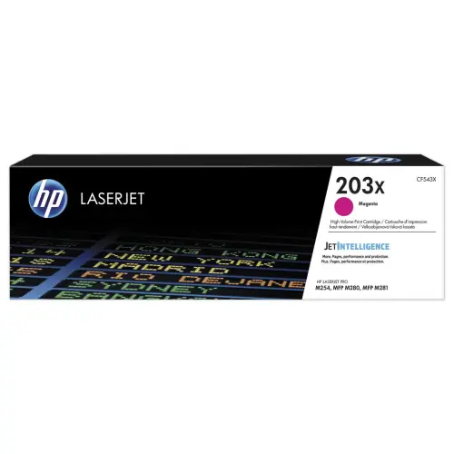 HP 203X CF543X toner magenta Grande capacité - HP photo du produit