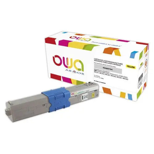 Toner éq. OKI C310 - Jaune - OWA photo du produit