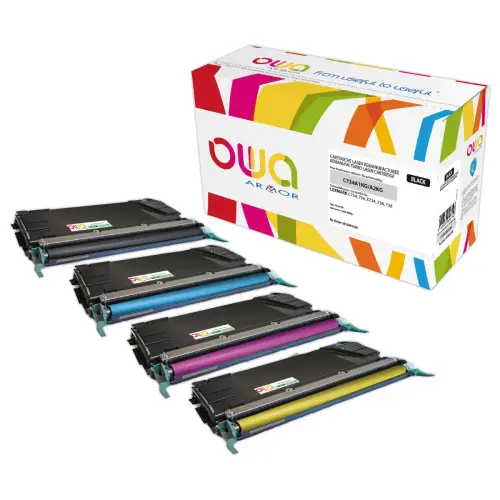 Toner Lexmark magenta C734A1MG compatible Armor photo du produit