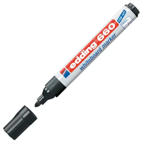 20 Marqueurs 660 (17+3 offerts) - Pointe ogive pour tableaux blancs - Edding photo du produit