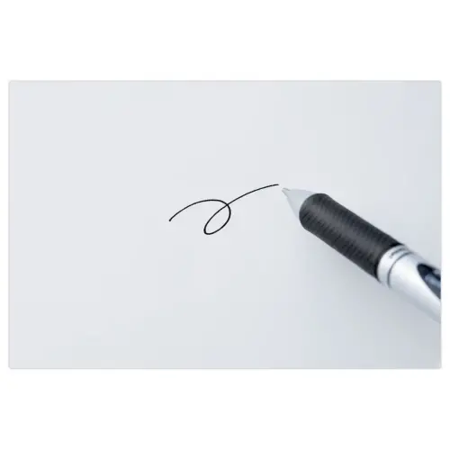 Roller pointe métal - Ecriture moyenne - Noir - Pentel photo du produit