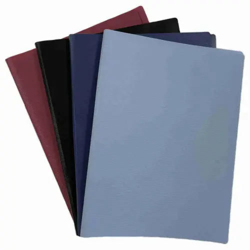 Prot&egrave;ge-documents - A4 - 30 poches - bordeaux - Fiducial photo du produit