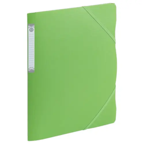 Chemise 3 rabats &agrave; &eacute;lastiques - polypropyl&egrave;ne 5/10e - vert clair - Fiducial photo du produit