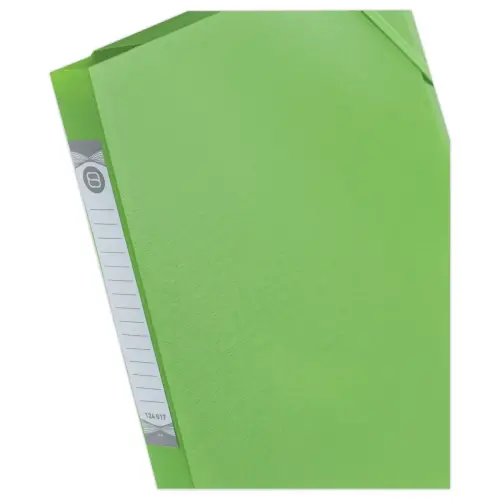 Chemise 3 rabats &agrave; &eacute;lastiques - polypropyl&egrave;ne 5/10e - vert clair - Fiducial photo du produit