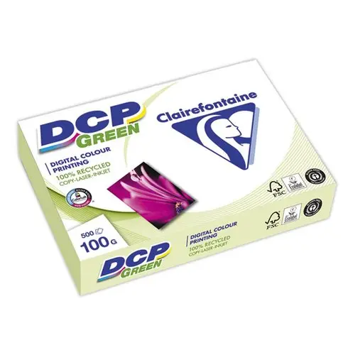 Ramette de 500 feuilles papier blanc laser Clairefontaine DCP A4 100g photo du produit