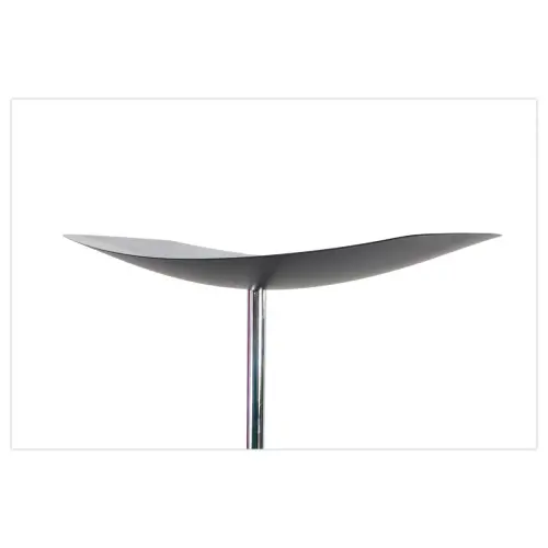 Lampadaire droit LED 30W chromé, avec variateur noir photo du produit