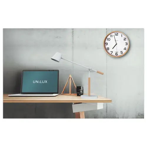 Lampe de bureau VICKY &ndash; Blanc - Unilux photo du produit