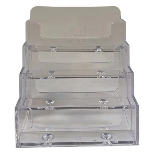 Porte-cartes de visite 4 compartiments photo du produit