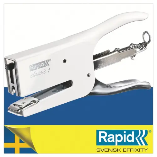 Pince agrafeuse Rapid Classic K1 - Blanc - RAPID photo du produit