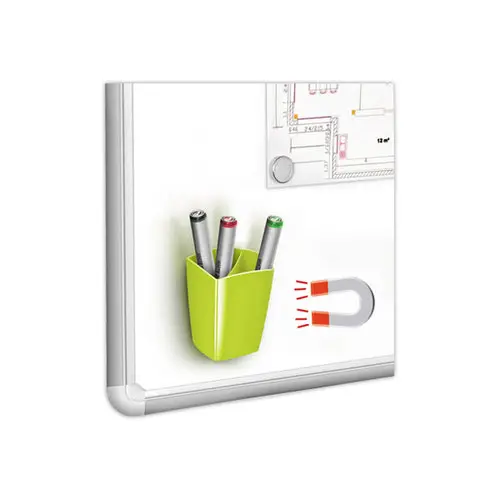 Pot à crayons Gloss magnétique – Vert - CEP photo du produit