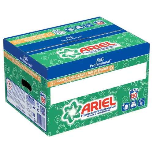 Seau de lessive en poudre professionnelle - 150 doses - ARIEL photo du produit