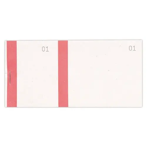 10 Blocs vendeurs à bande de couleur numérotés - assortis photo du produit