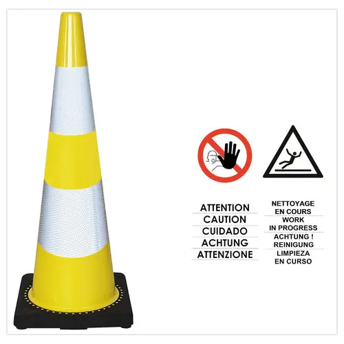 Balise de sol PVC photo du produit