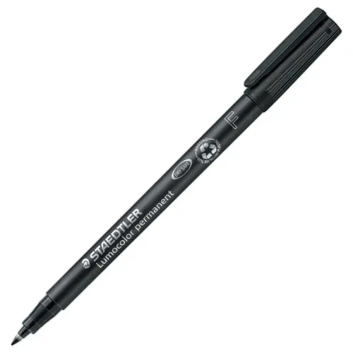 Feutre permanent universel Lumocolor - 0.6 mm - Noir - Staedtler photo du produit
