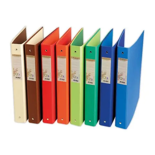 10 Classeurs 2 anneaux recyclé Forever- Dos 4 cm assortis - Exacompta photo du produit