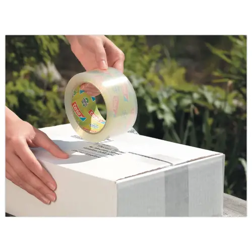 Rouleau d'adhésif transparent ECO STRONG - 66 m x 50 mm - TESA photo du produit