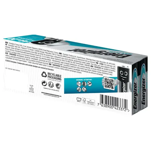20 Piles alcalines LR6 (AA) Max Plus - Energizer photo du produit