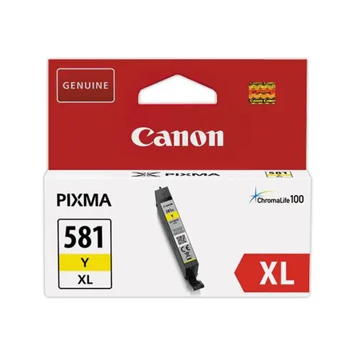 Cartouche CANON CLI-581XL jaune photo du produit