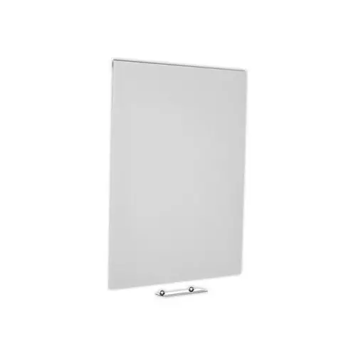 Tableau verre magn&eacute;tique - 60x90 cm - Blanc - Vanerum photo du produit