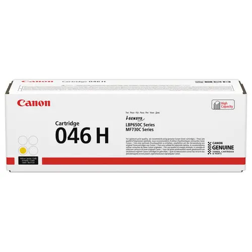 Toner CANON 046H jaune photo du produit