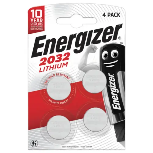 4 Piles lithium CR2032 (3V) Ultimate - Energizer photo du produit