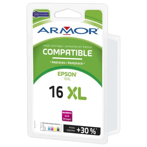 Cartouche Armor équiv. Epson T163 magenta photo du produit
