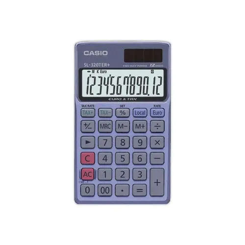 Calculatrice de poche SL-320TER - CASIO photo du produit