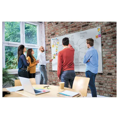 Tableau blanc magnétique - 122 x 69 cm - Impression Pro - NOBO photo du produit