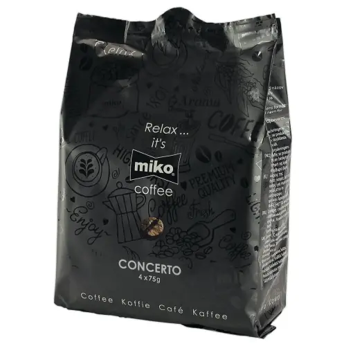 48 Doses de caf&eacute; filtre Concerto - Intensit&eacute; 8 - Miko photo du produit